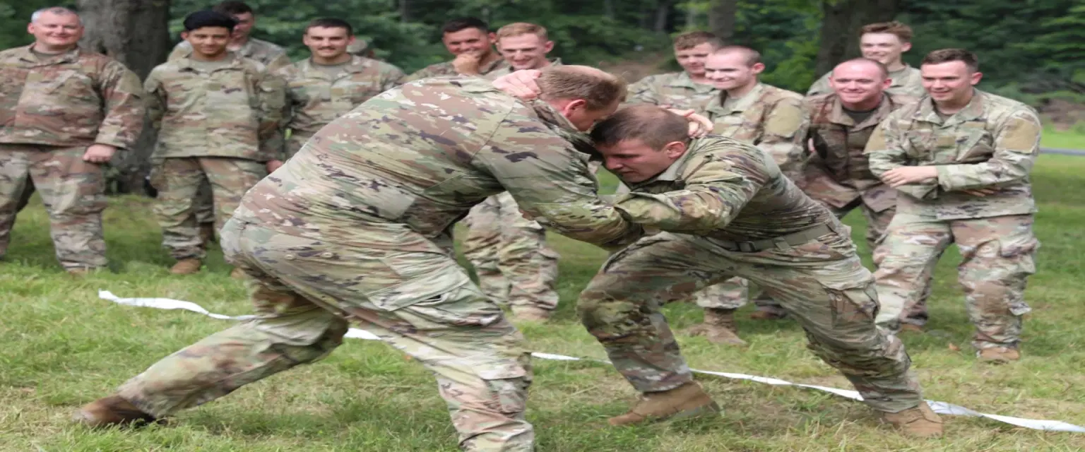 Training and camaraderie among Soldiers